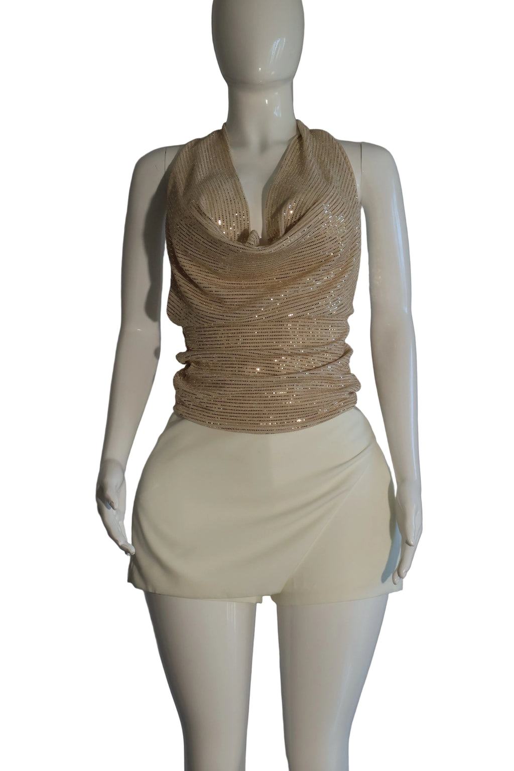 Midnight Drape Halter (Limited Drop)