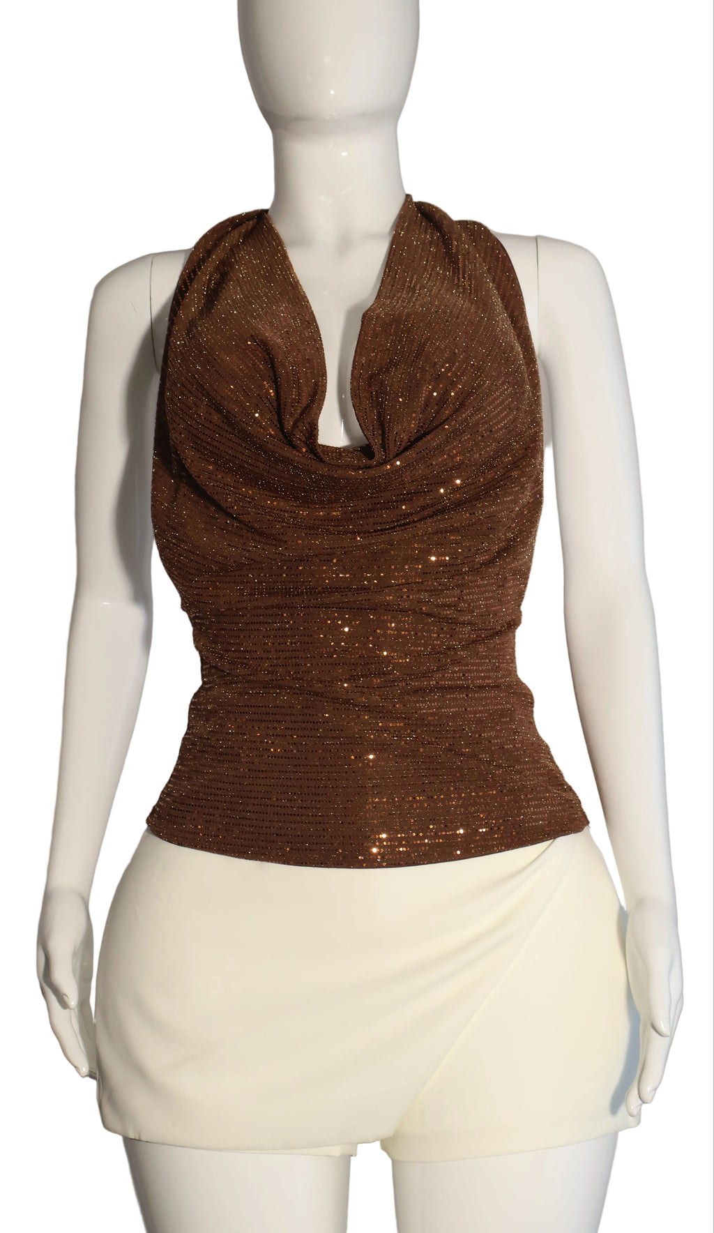 Midnight Drape Halter (Limited Drop)