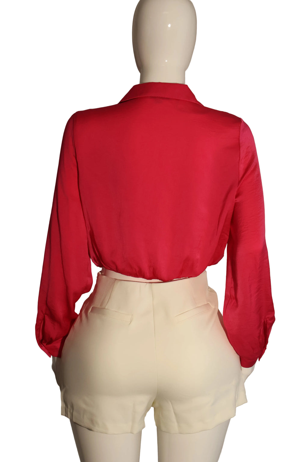 Fuscia Long Sleeve Top