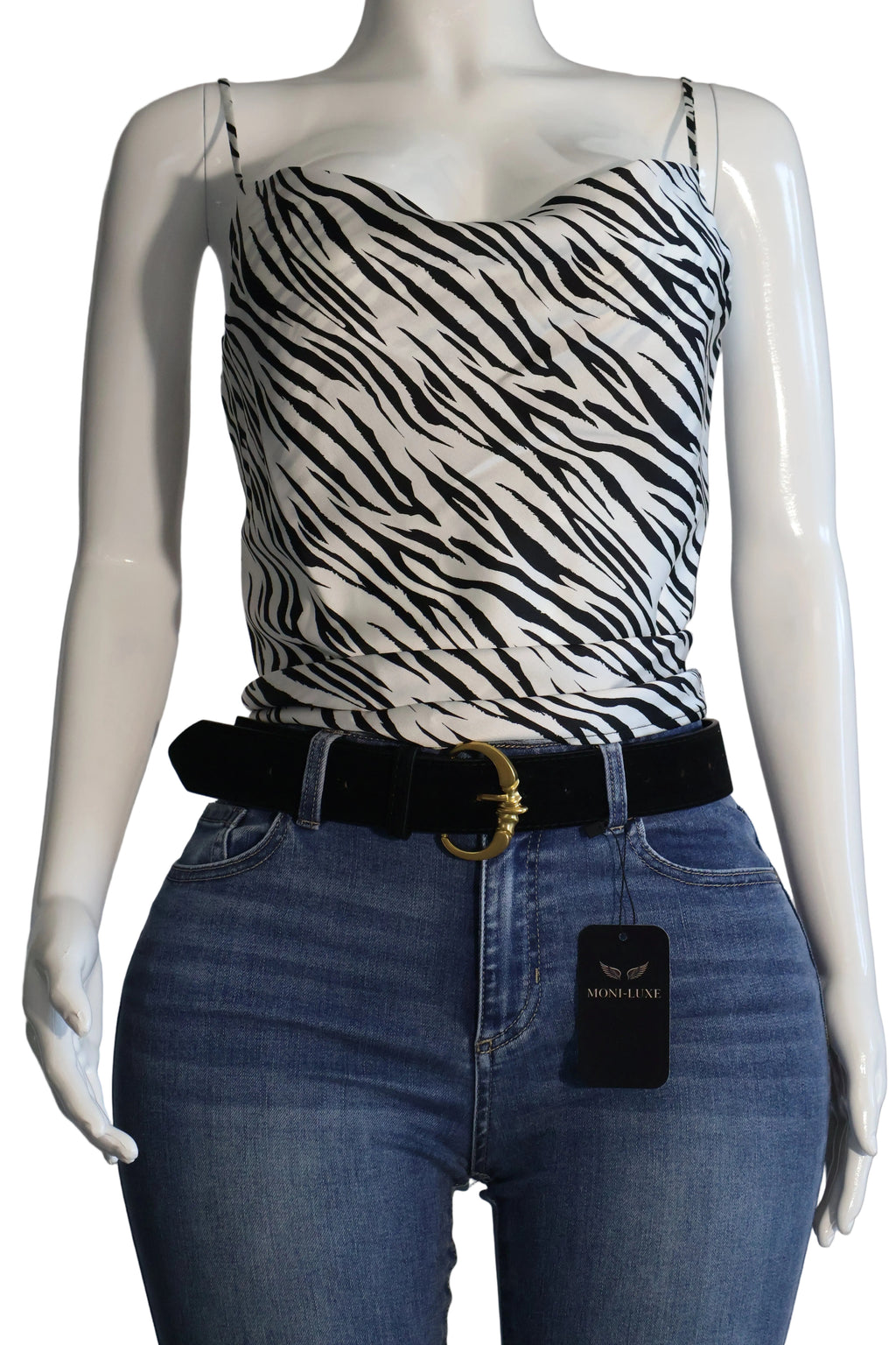 Zebra Print Top