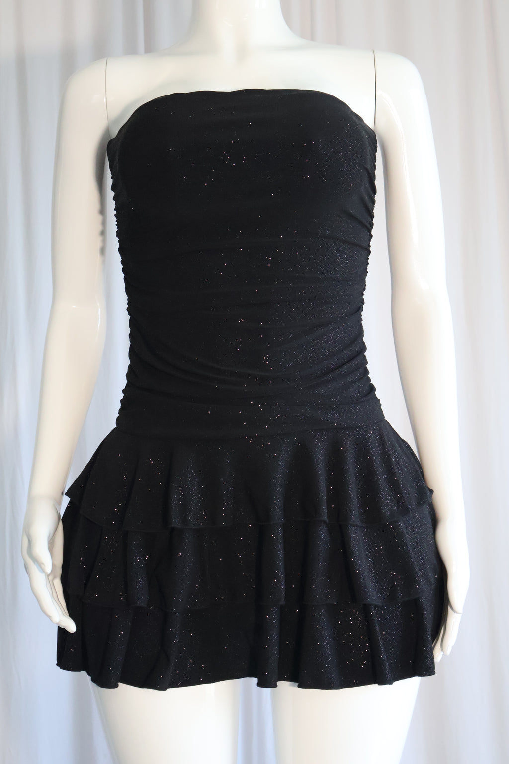 Shimmer Ruffle Dress