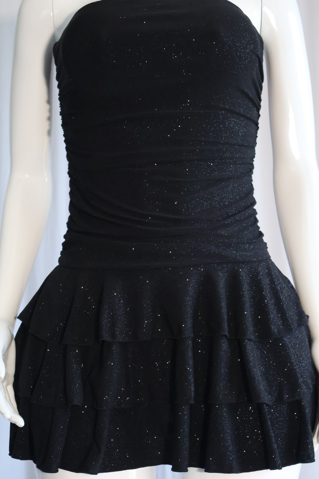 Shimmer Ruffle Dress