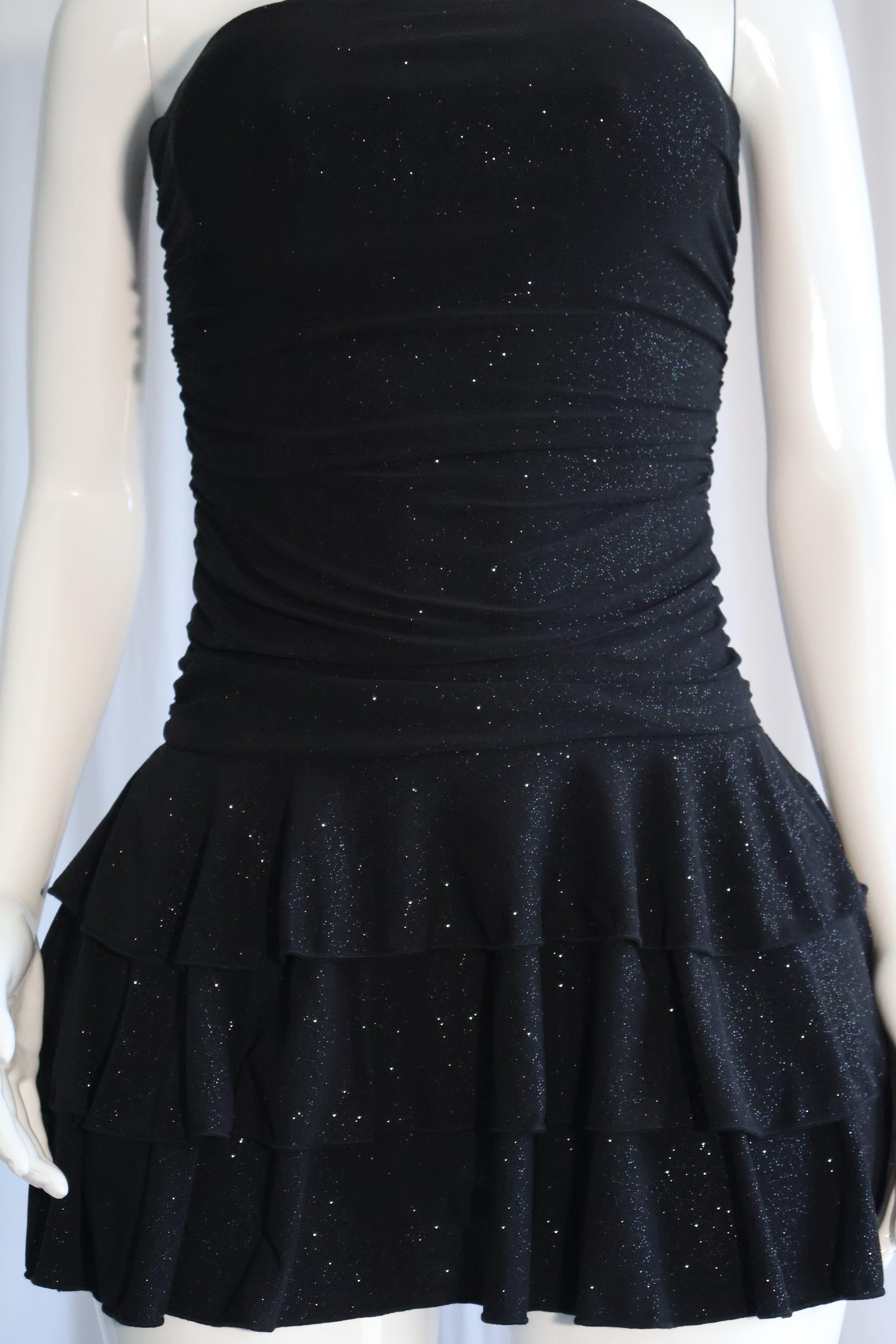 Shimmer Ruffle Dress