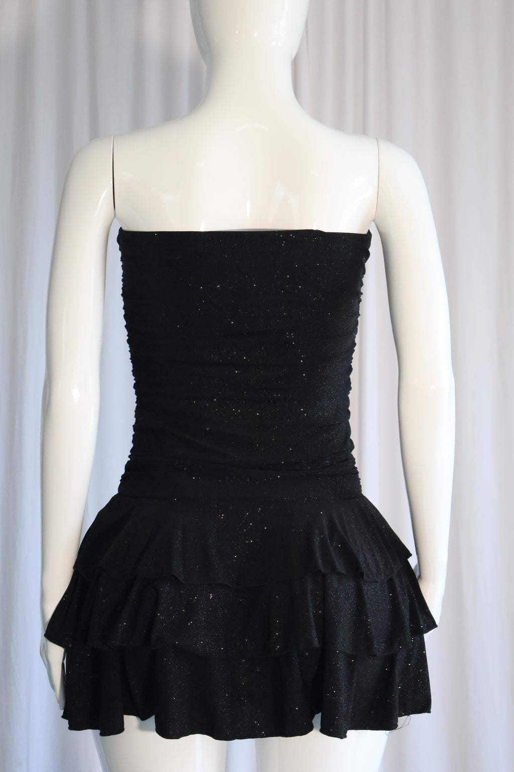 Shimmer Ruffle Dress
