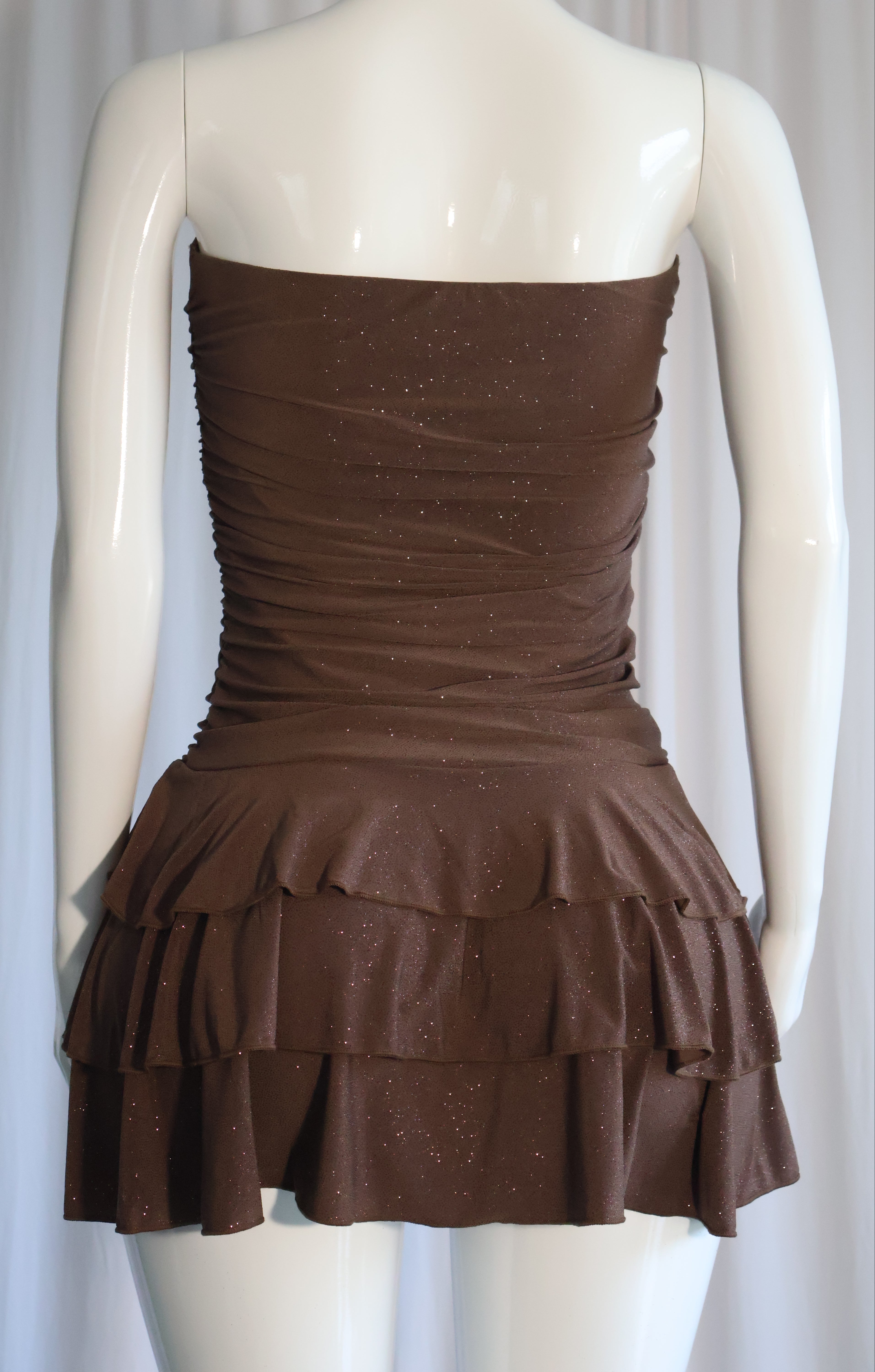 Shimmer Ruffle Dress