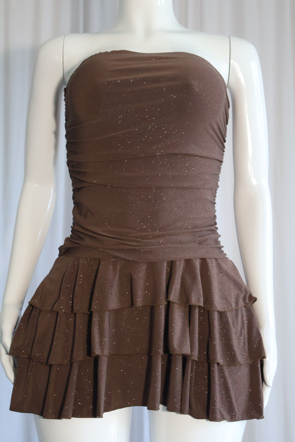 Shimmer Ruffle Dress