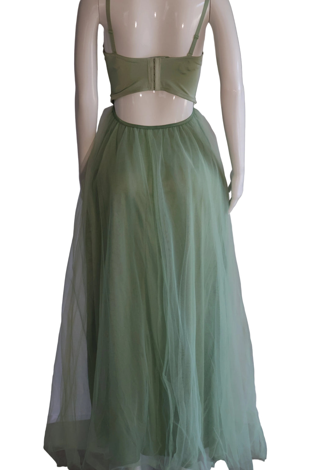Sage Flow Dress