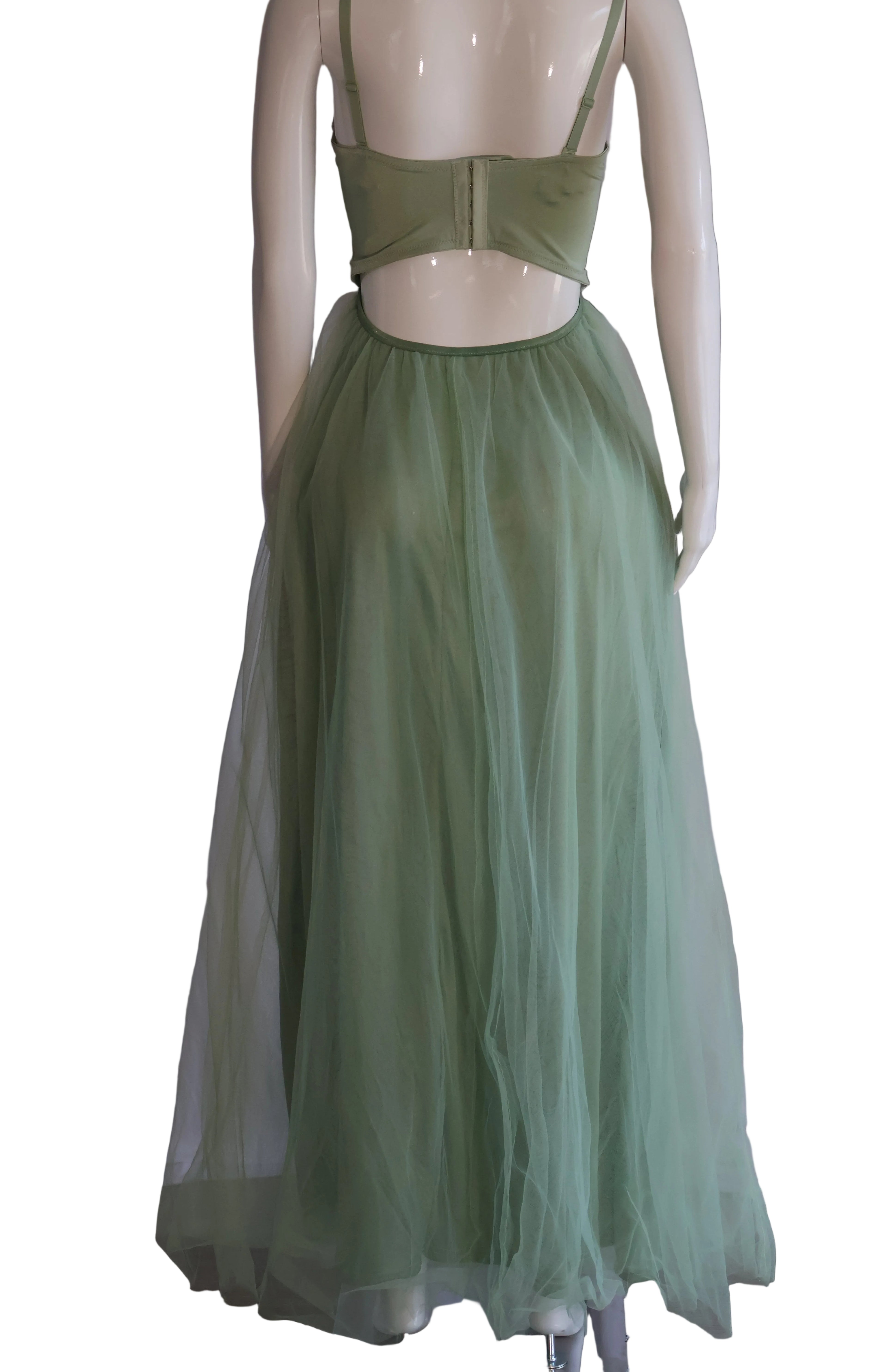 Sage Flow Dress