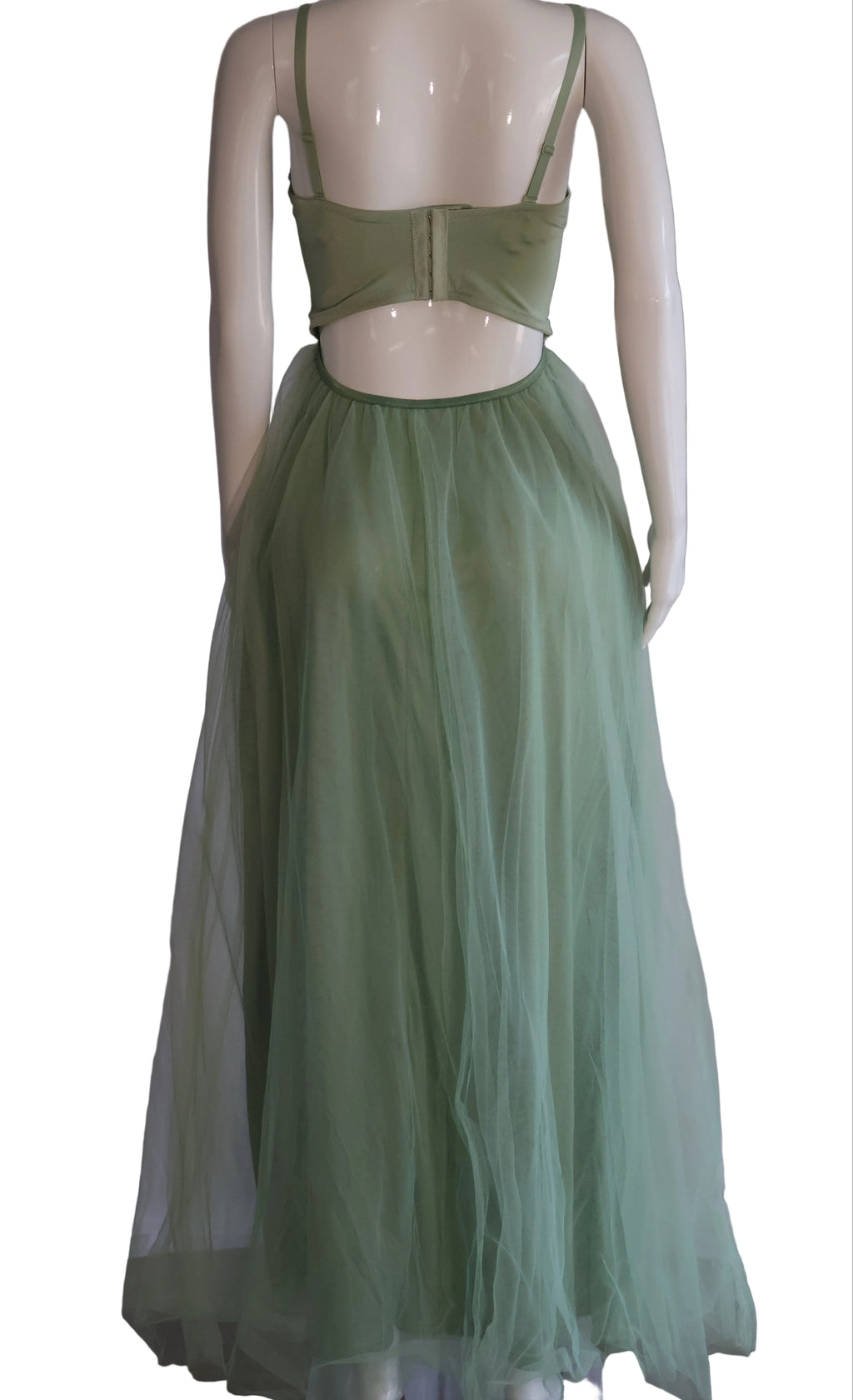 Sage Flow Dress