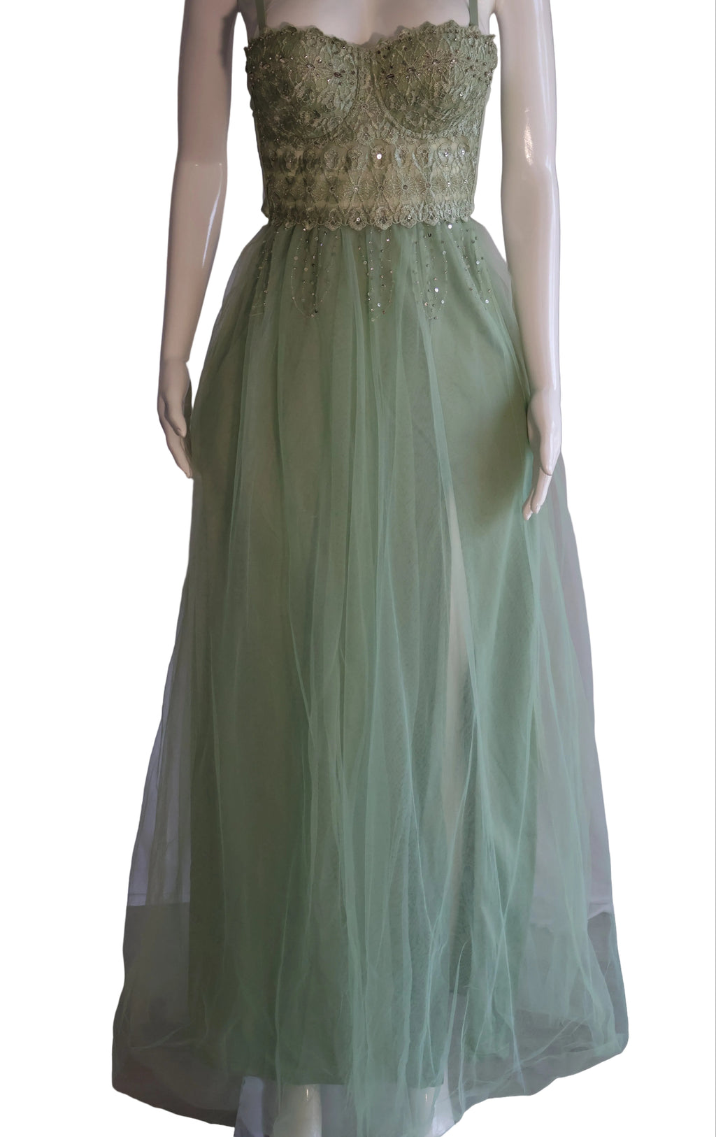 Sage Flow Dress