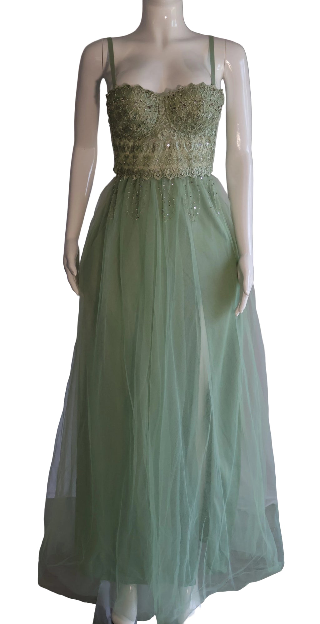 Sage Flow Dress
