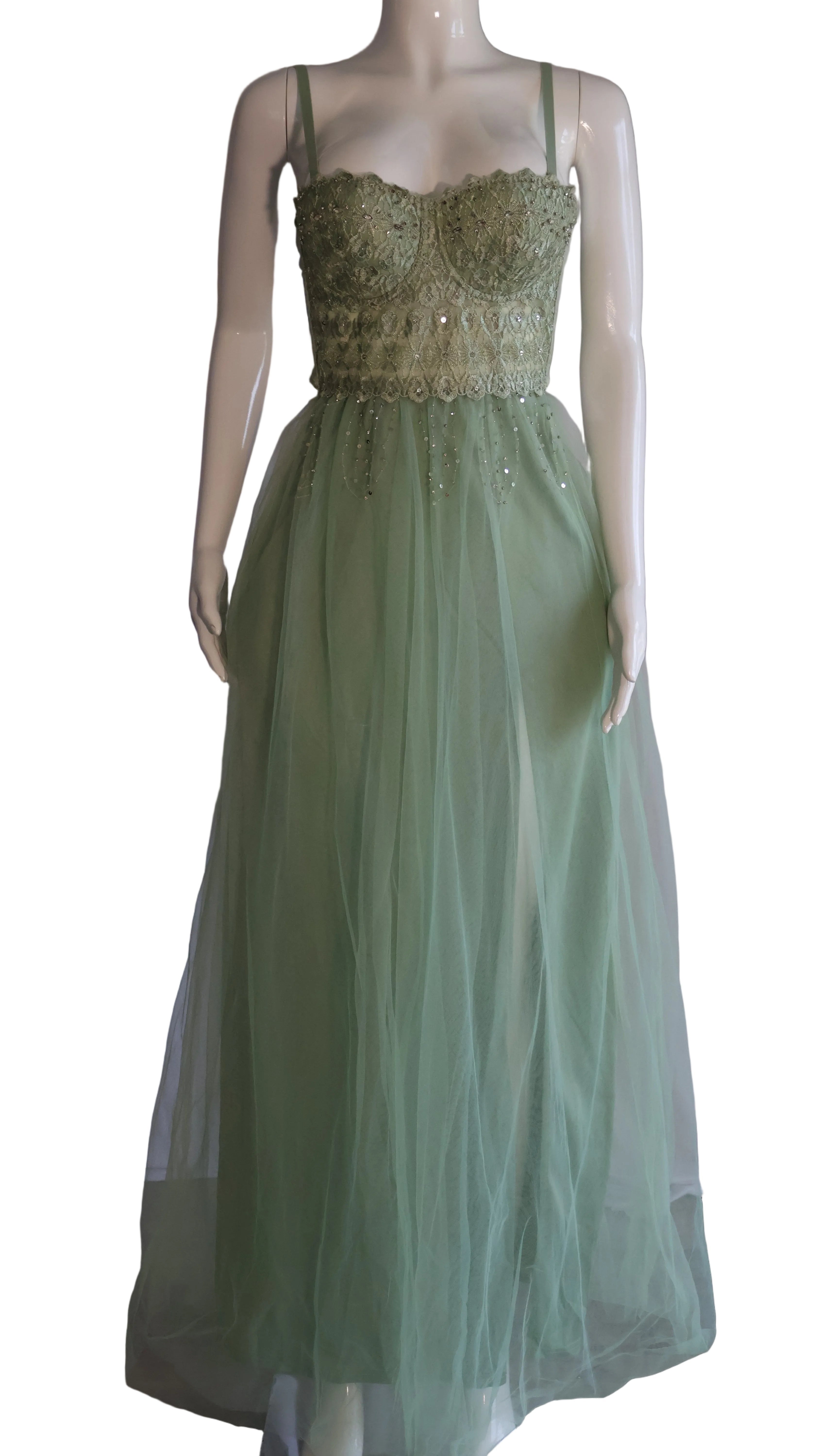 Sage Flow Dress