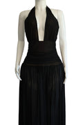 Black Halter Dress