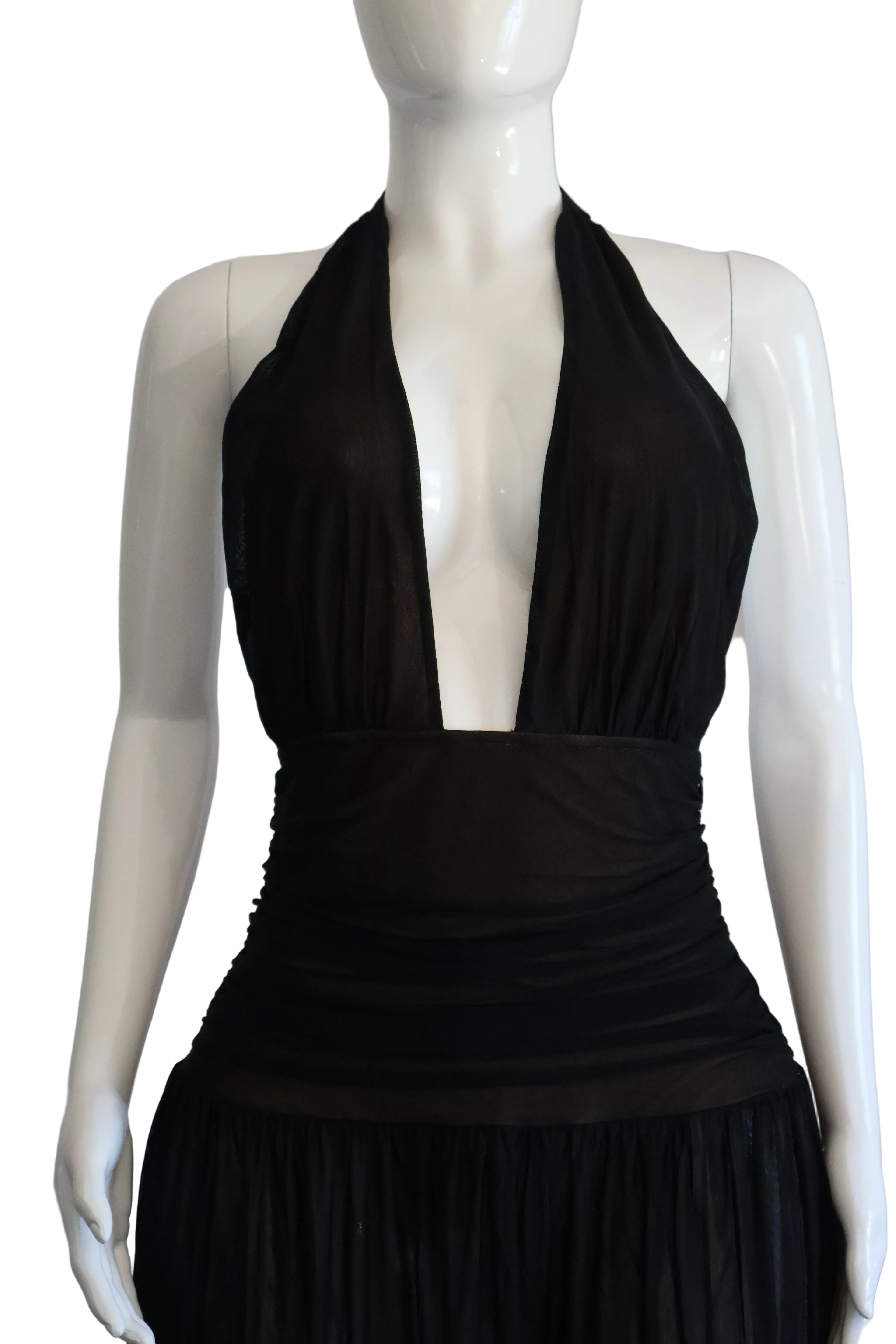 Black Halter Dress