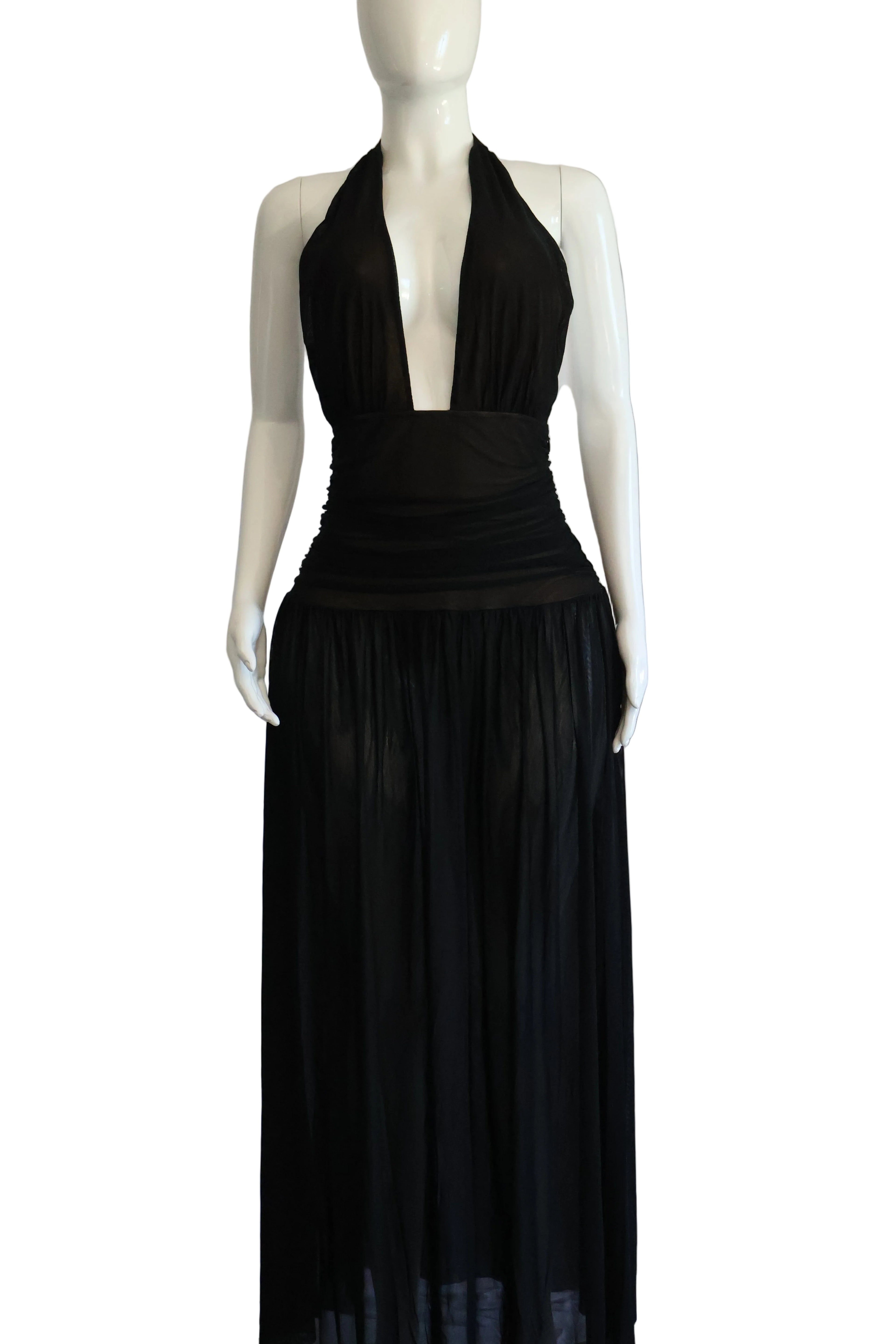 Black Halter Dress