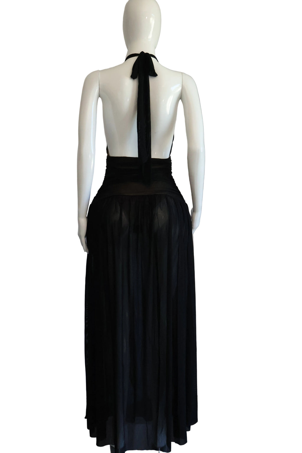 Black Halter Dress
