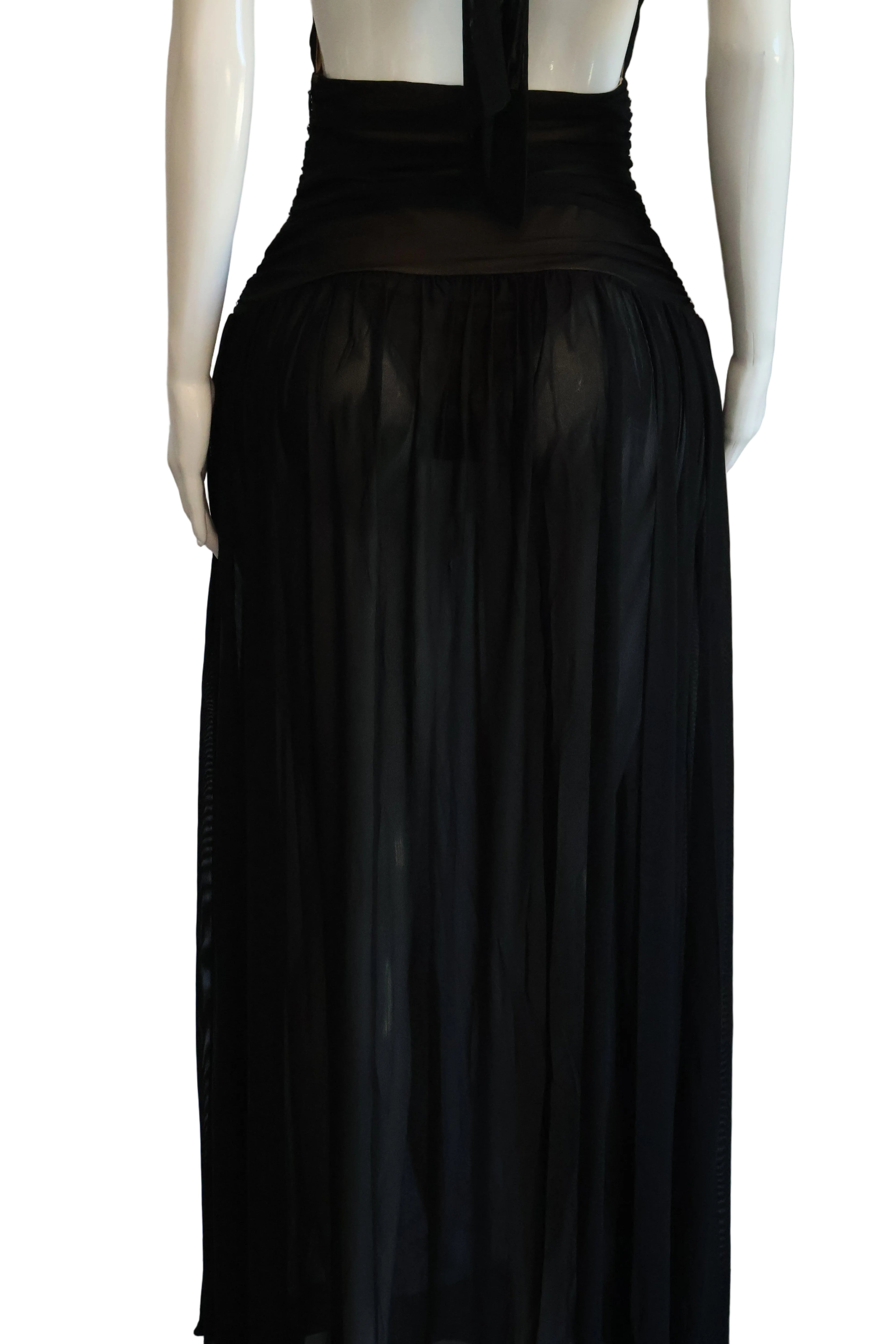 Black Halter Dress