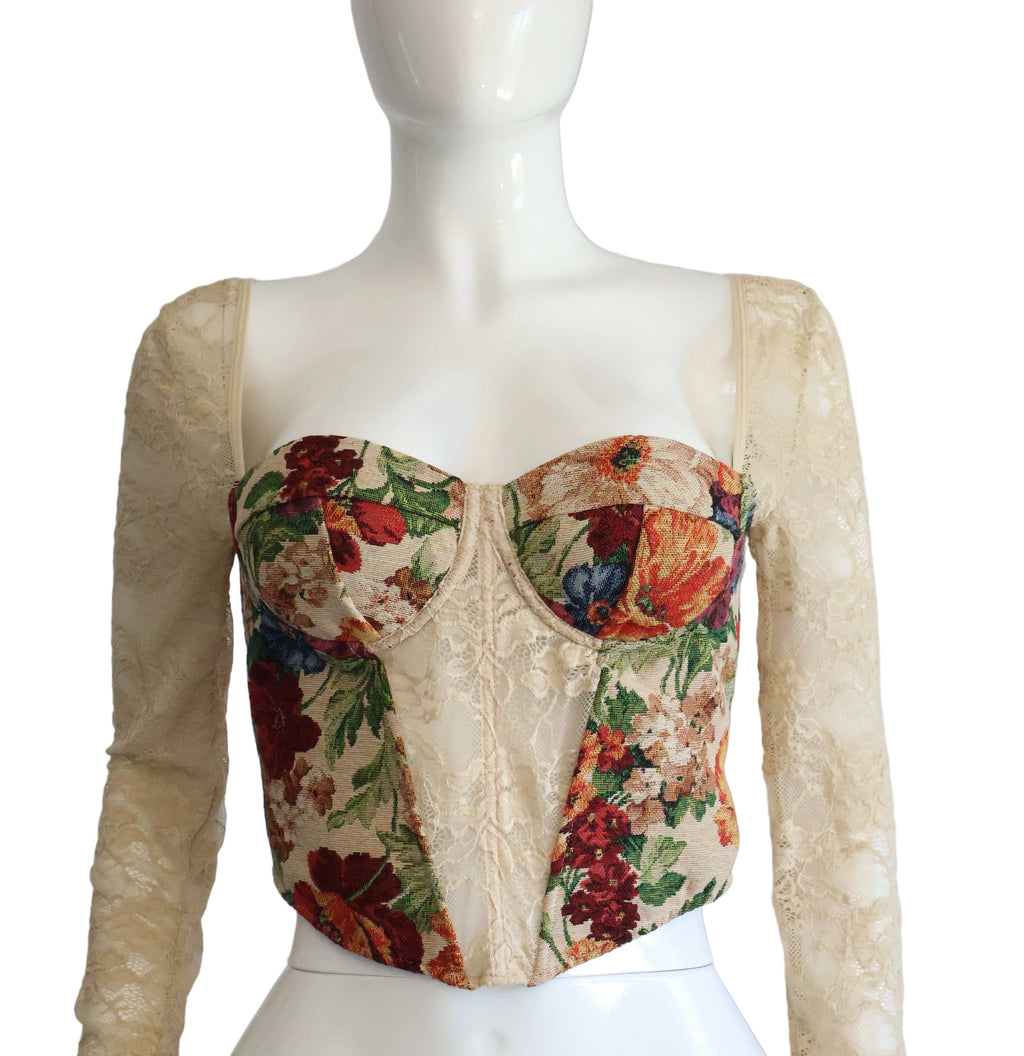 Rose Garden Lace Corset