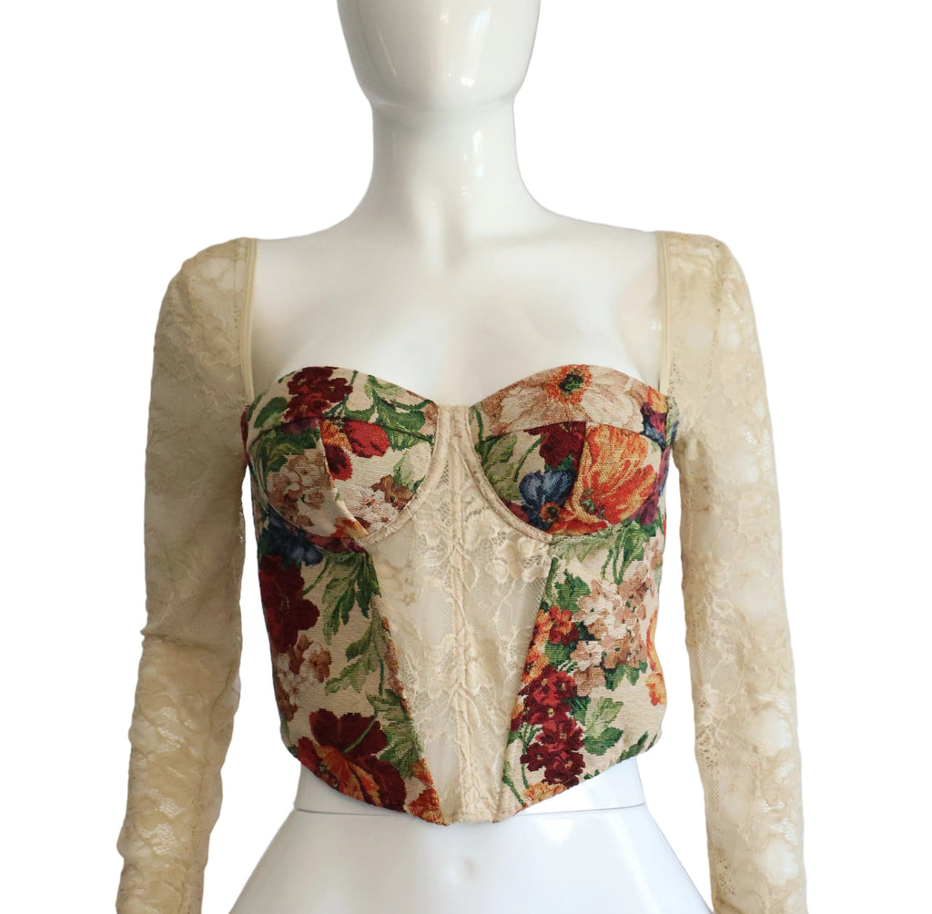 Rose Garden Lace Corset