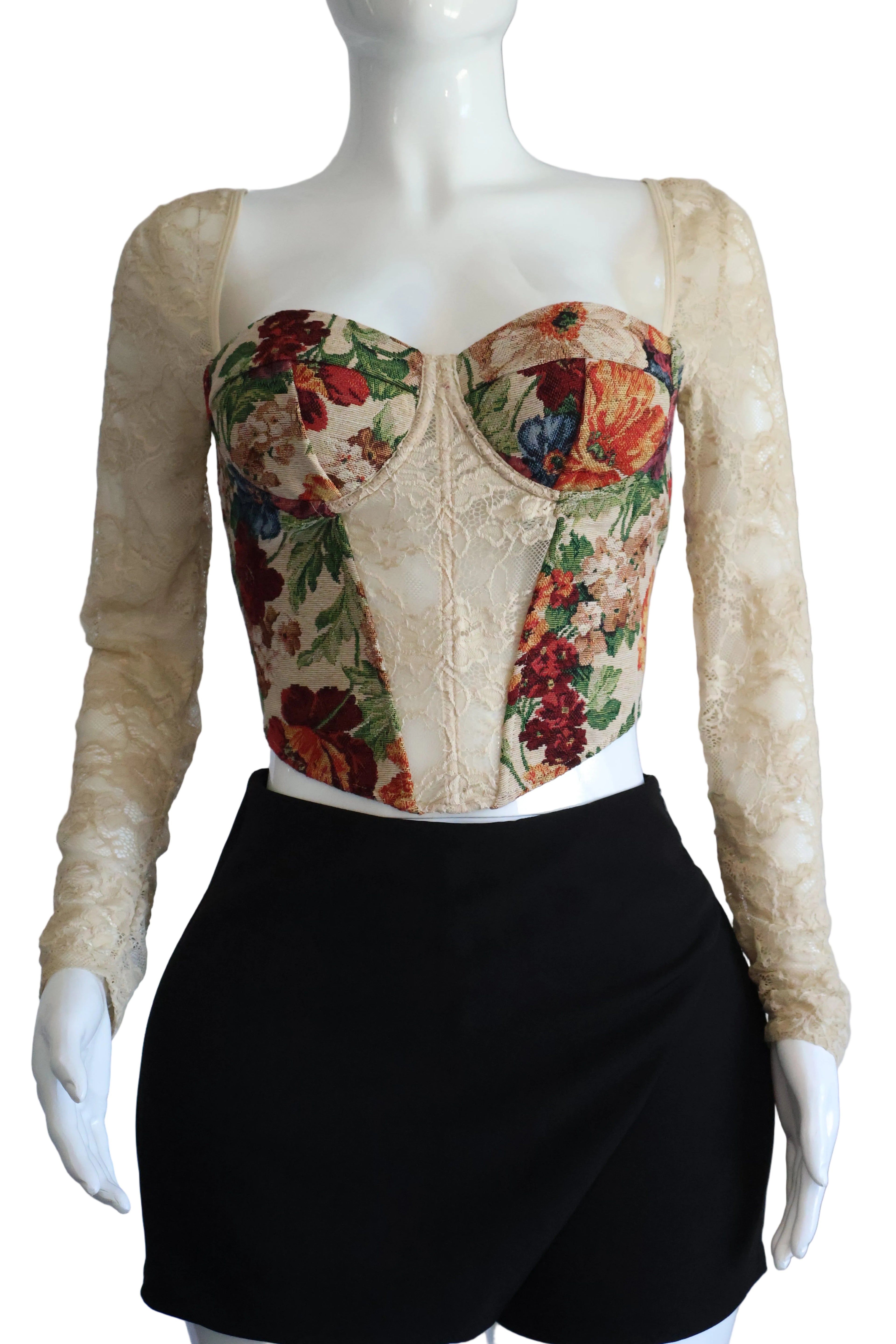 Rose Garden Lace Corset