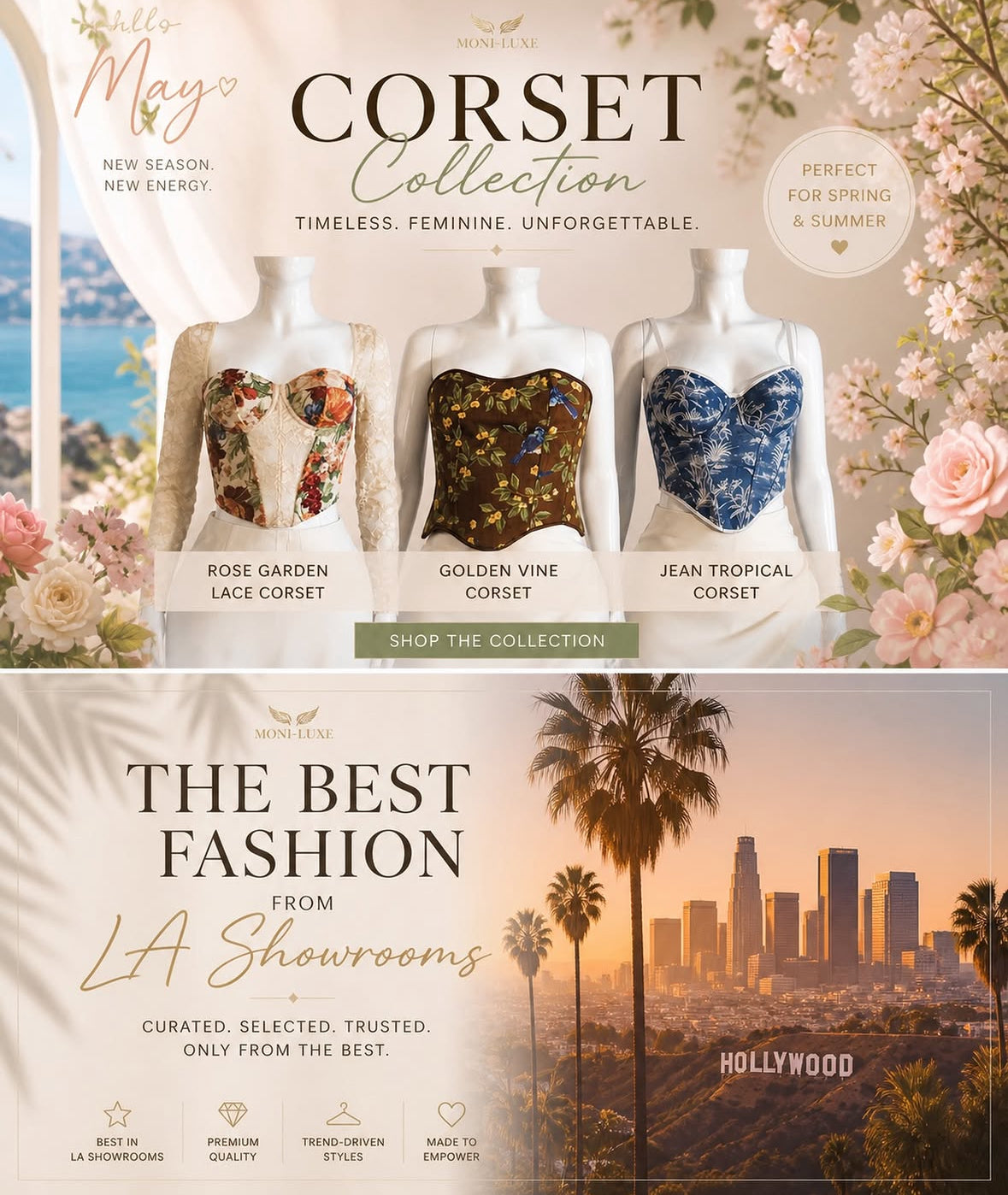 Golden Vine Corset