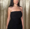 Shimmer Ruffle Dress